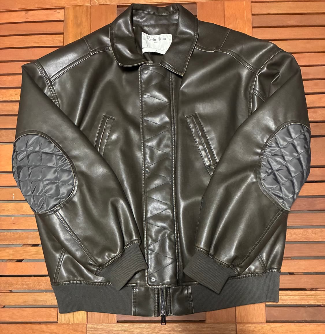 마뗑킴 백프린트 자켓 L 상품이미지1