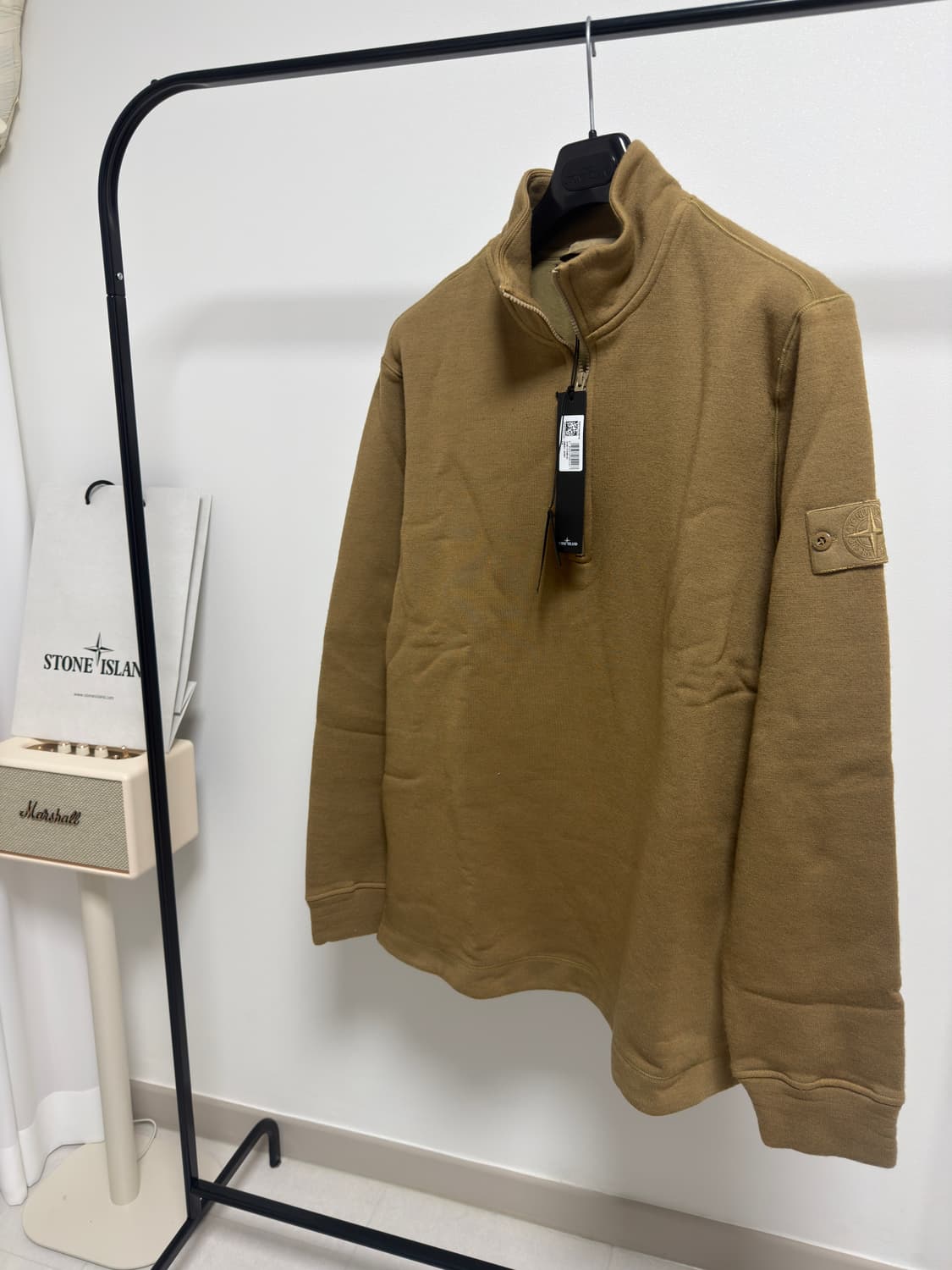 [새상품, XXL] 스톤아일랜드 고스트피스 후리스 아노락 자켓 상품이미지1