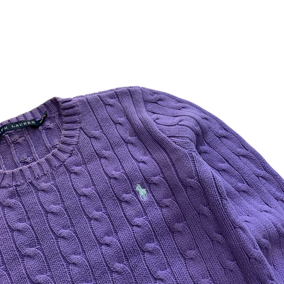 [우먼 XS-S] 폴로 랄프로렌 케이블 스웨터 상품이미지2