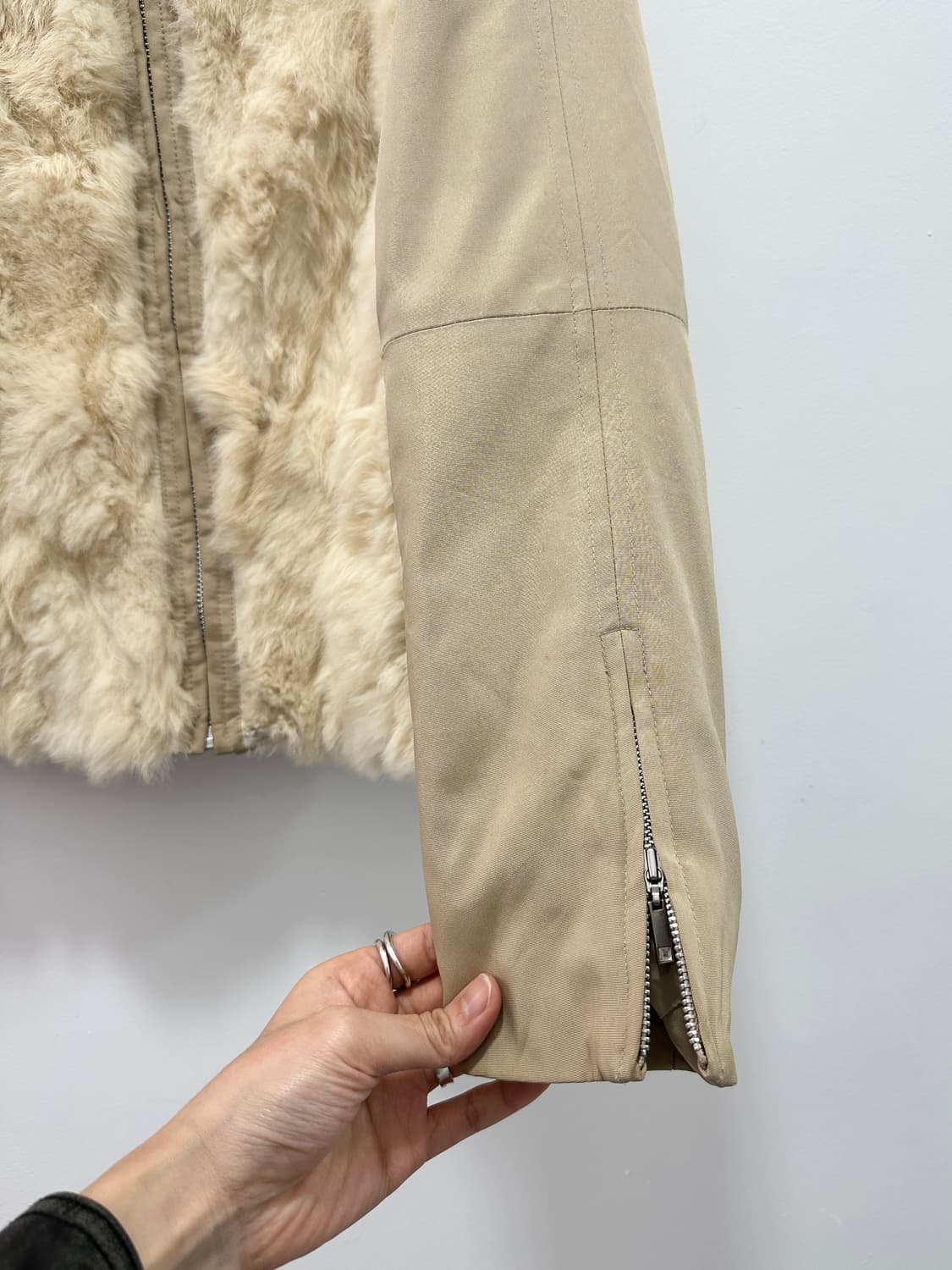 Piece Montée rabbit fur jacket 상품이미지6