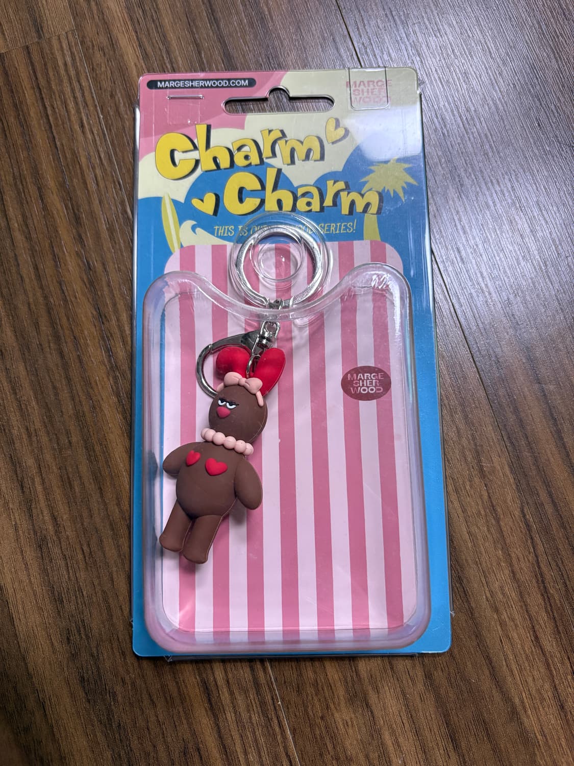 (새상품) 마지셔우드 참 Charm 키링 우드 상품이미지1
