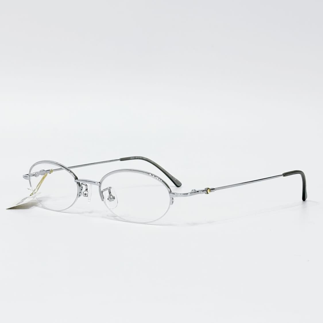 Nonstop 실버 큐빅 반무테 데드스탁 빈티지안경 상품이미지3
