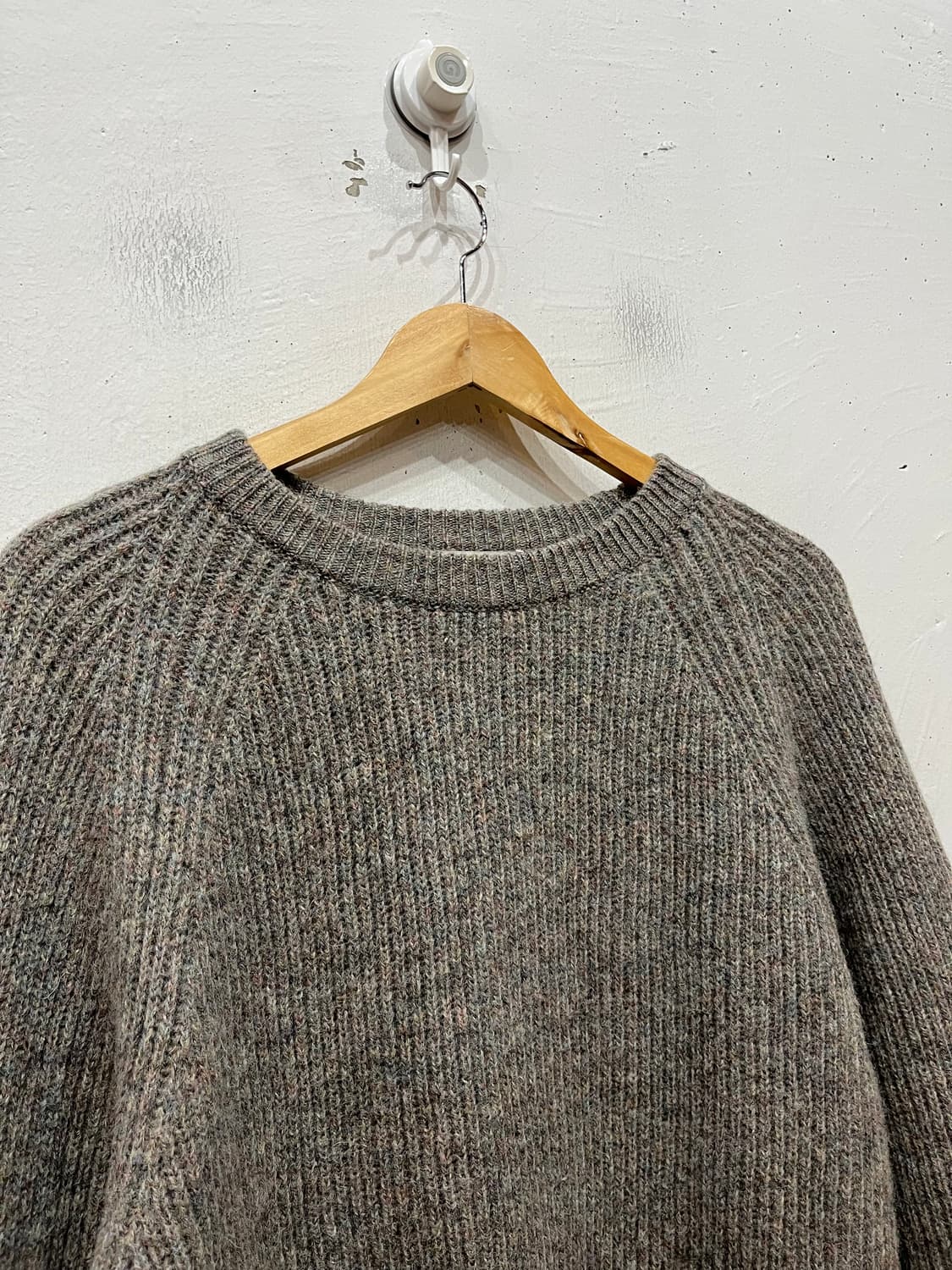 유나이티드 애로우즈 퓨어울 엘보패치 니트 스웨터 L 상품이미지3