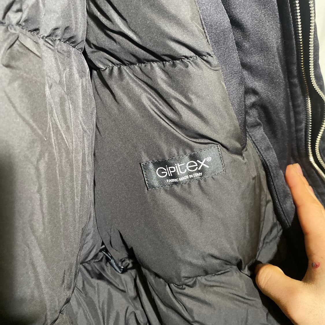 24SS 질스튜어트뉴욕 블랙유틸리티 구스다운 패딩 XL 상품이미지5
