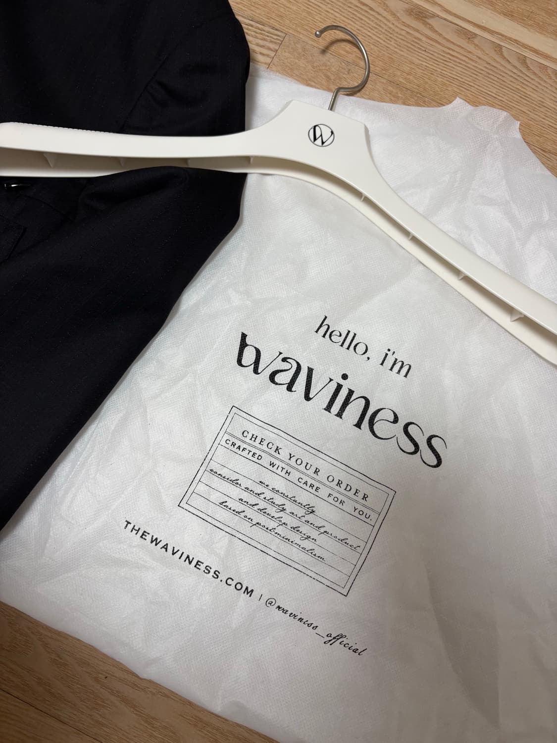 웨이비니스 울 크롭 트러커 상품이미지2