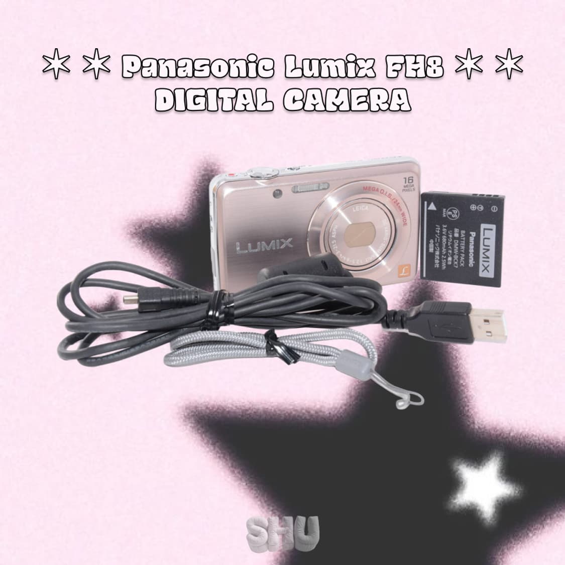 파나소닉 루믹스 DMC-FH8 빈티지 디카 로즈골드 상품이미지2