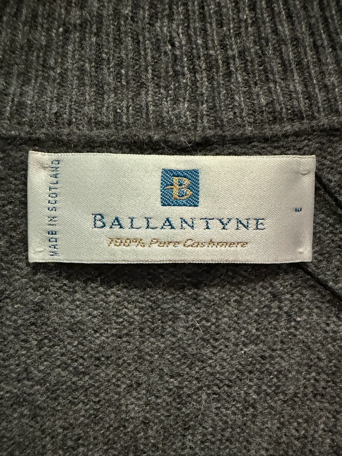 BALLANTYNE Cashmere100% Made in Scotland 상품이미지6