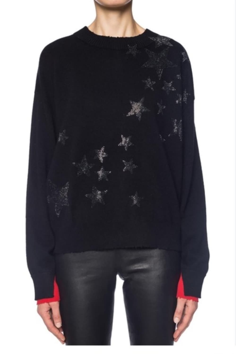 쟈딕앤볼테르 스타 스터드 캐시미어 니트 XS사이즈 상품이미지1