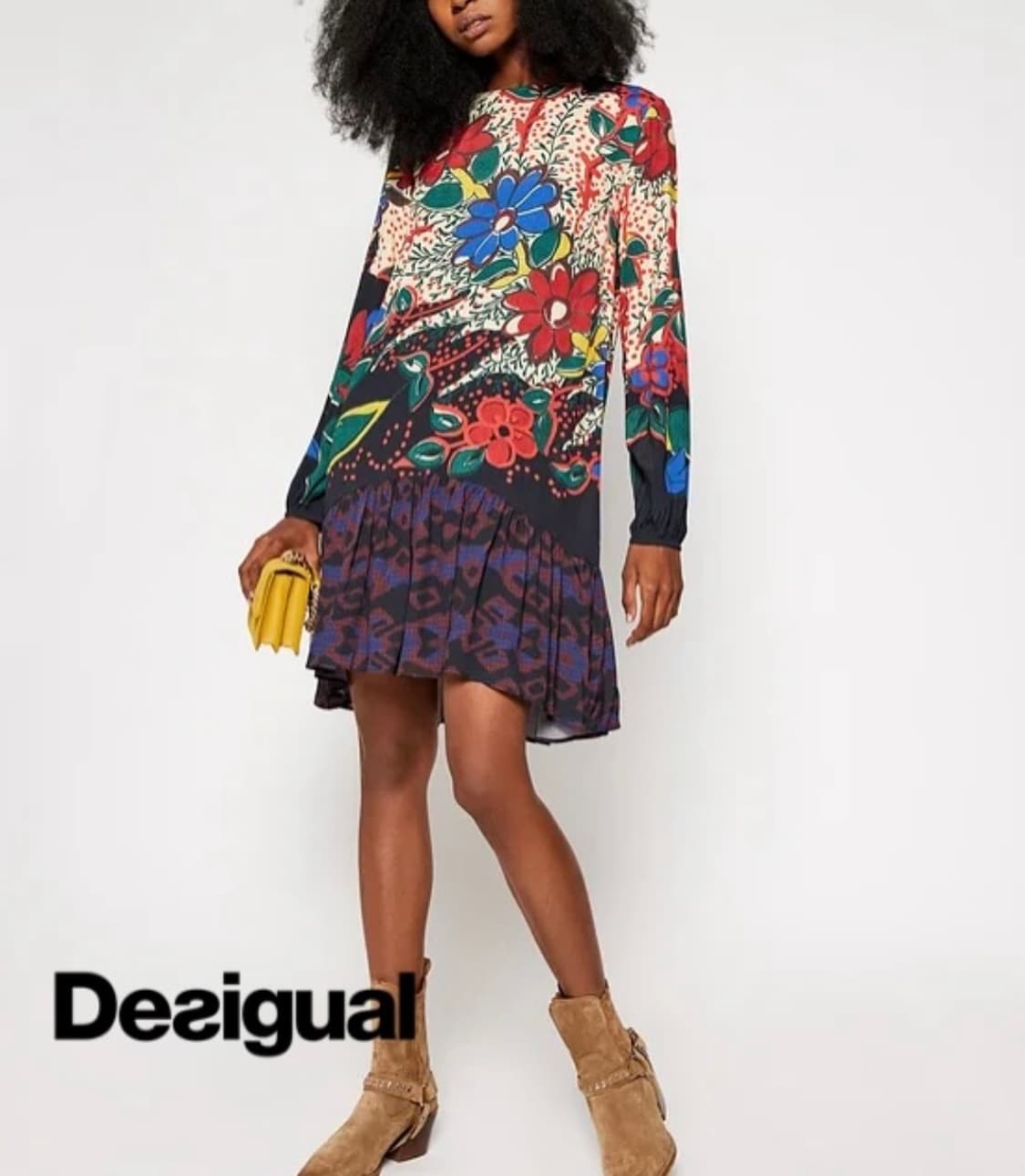 Desigual 데시구알 프린트 원피스 M 상품이미지1