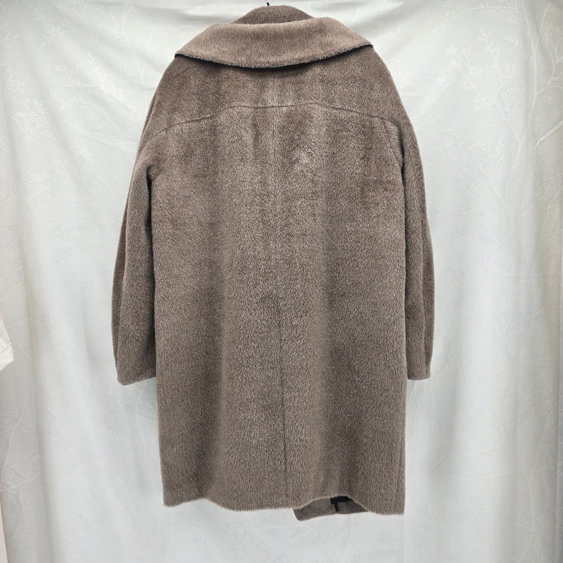 TIME 타임 baby llama 브라운 루즈핏 코트 상품이미지4