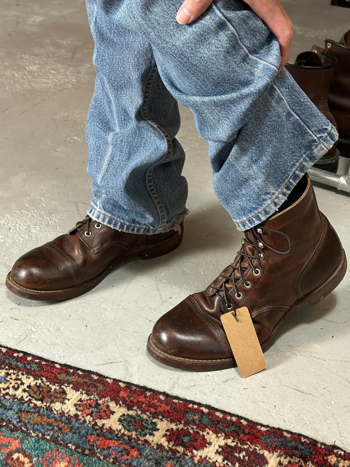 OG USA Made 레드윙 8111 아이언레인저 레드윙 부츠 상품이미지2