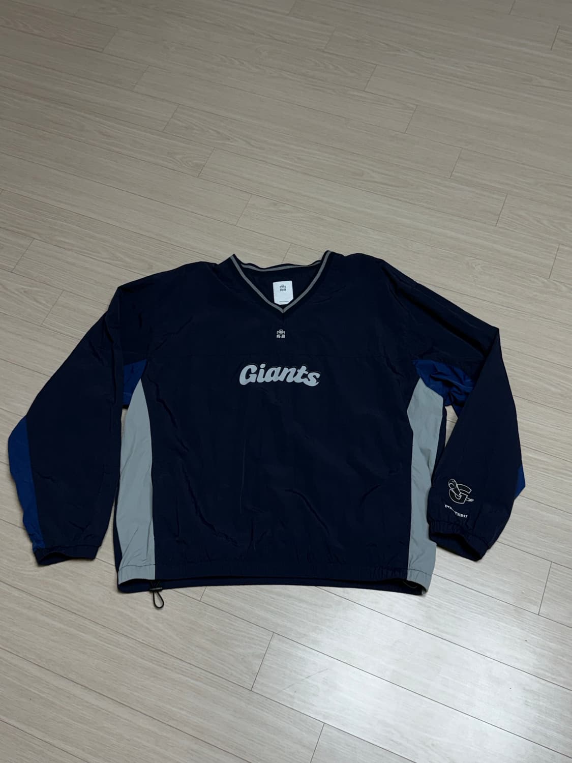 롯데자이언츠 폴리테루 풀오버 네이비 XL (120) 상품이미지1