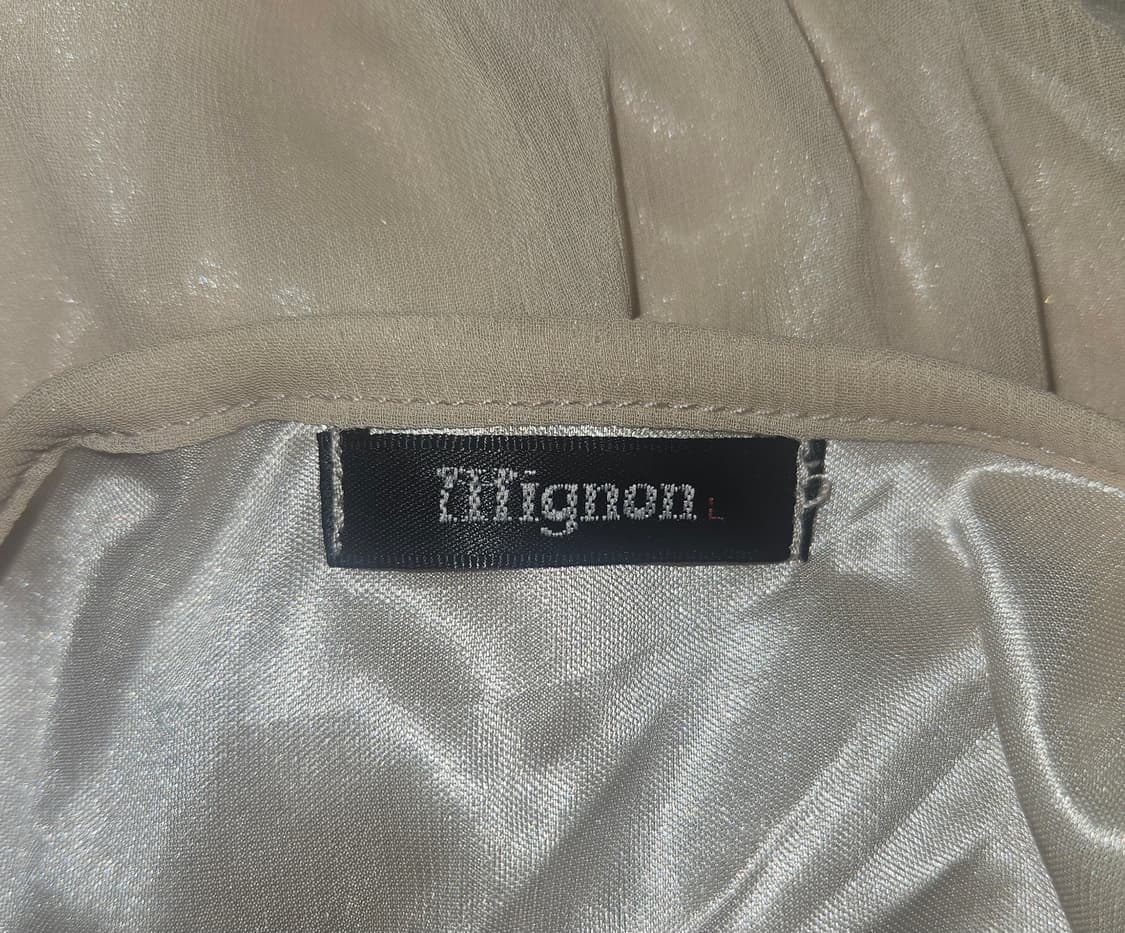 mignon 빈티지 플라워 쉬폰 드레스  상품이미지5