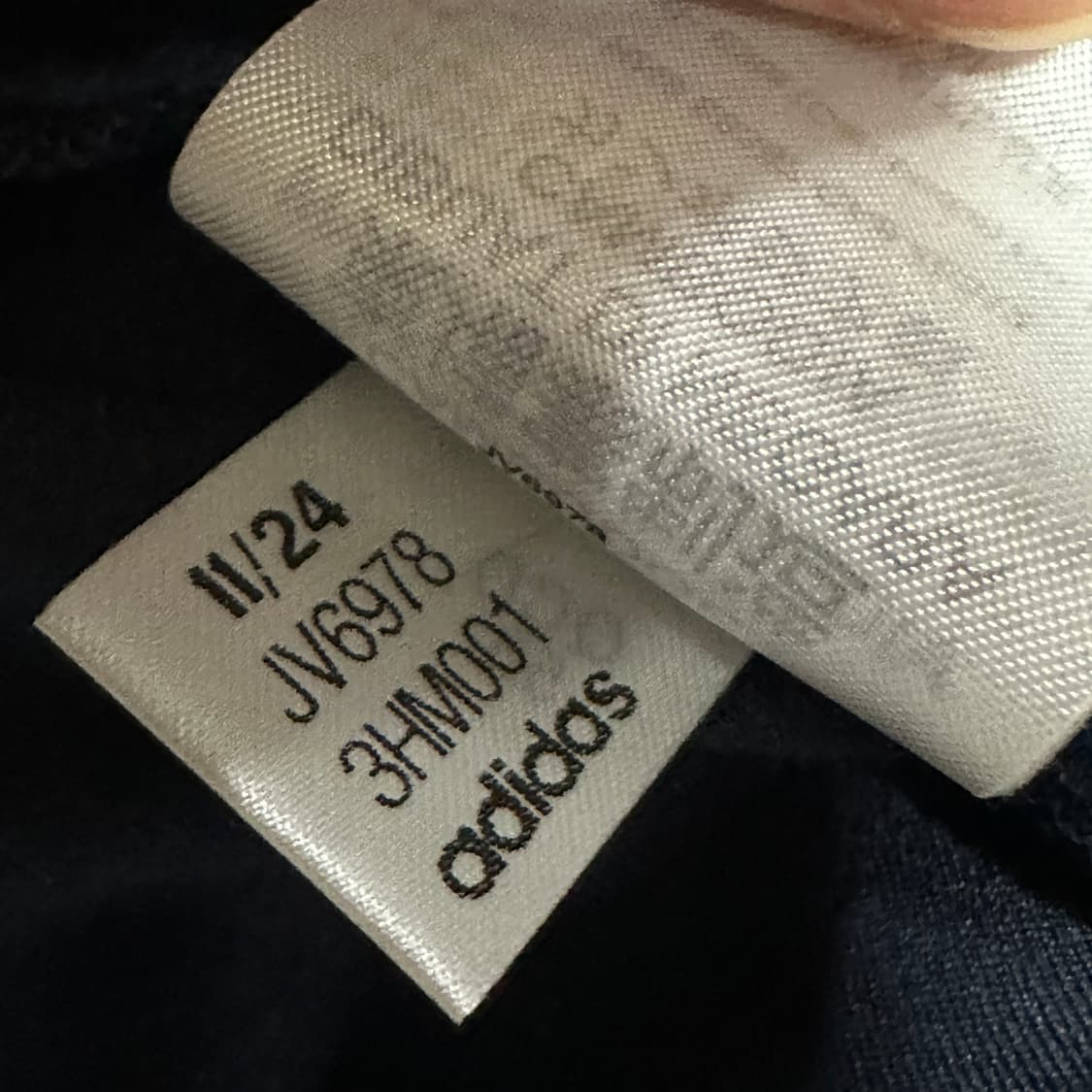 아디다스 신형 삼선 트랙탑 네이비 XL 상품이미지4