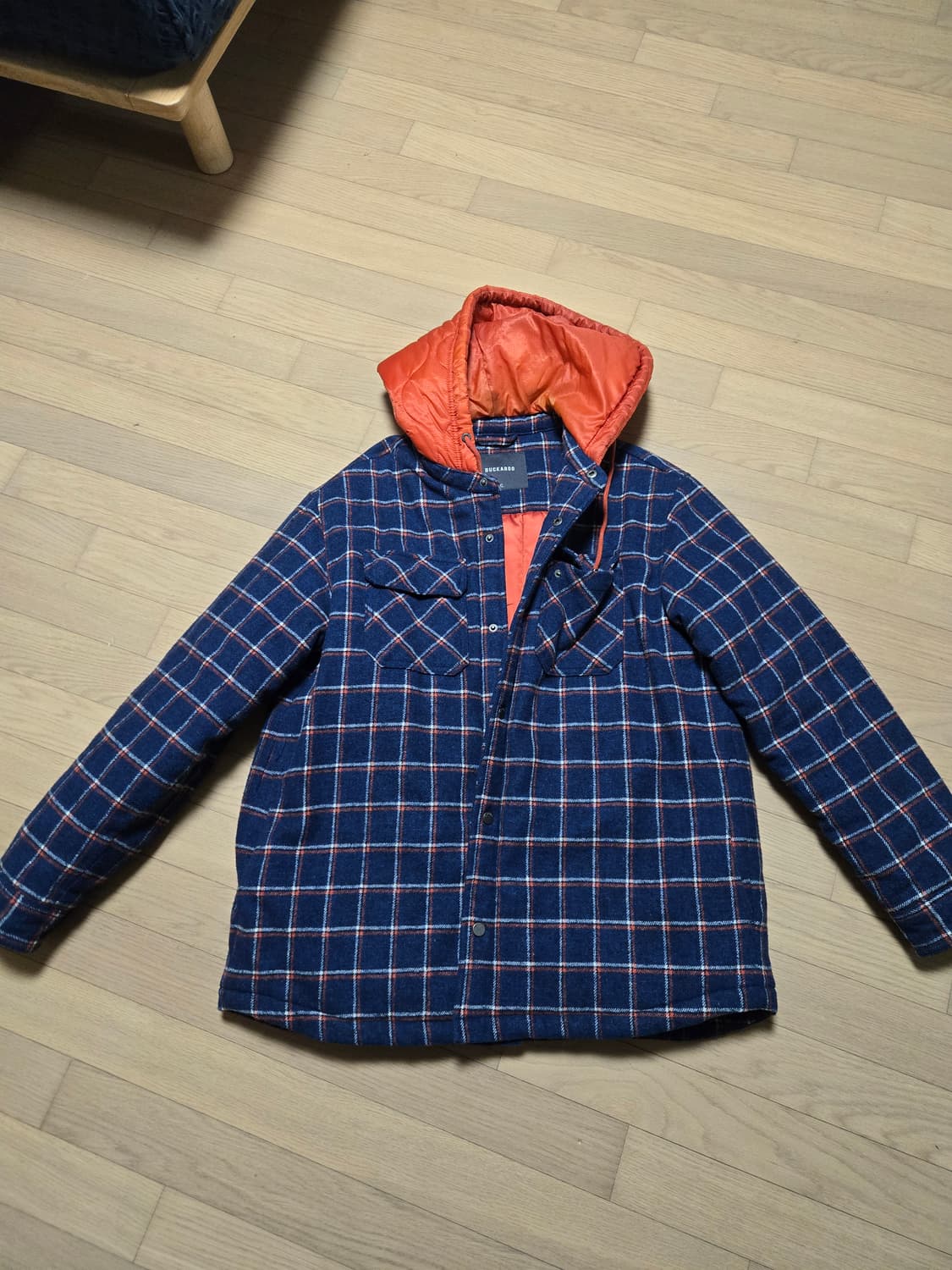 버커루 패딩셔츠 XL 상품이미지1