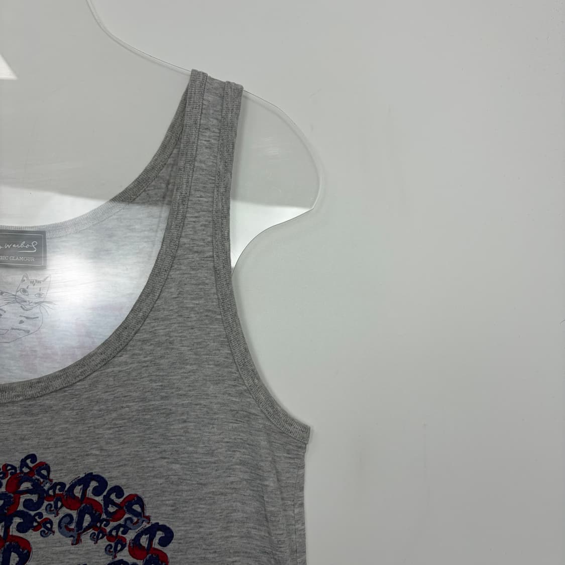 히스테릭글래머 슬리브리스 나시 민소매 티셔츠 상품이미지3