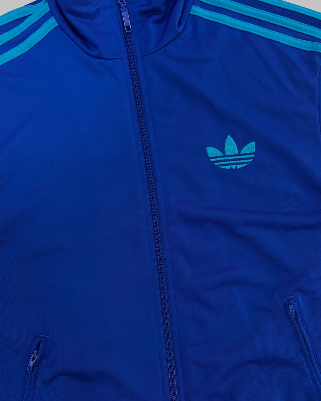 [M-L]아디다스 구형 파이어버드 블루 트랙탑 져지 상품이미지8