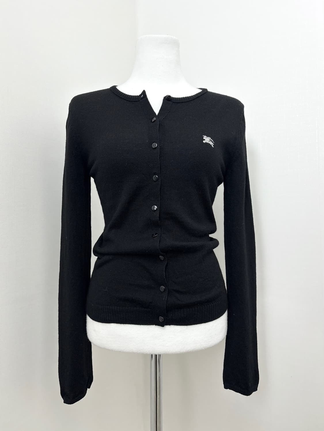 버버리 블루라벨 블랙 가디건 상품이미지2