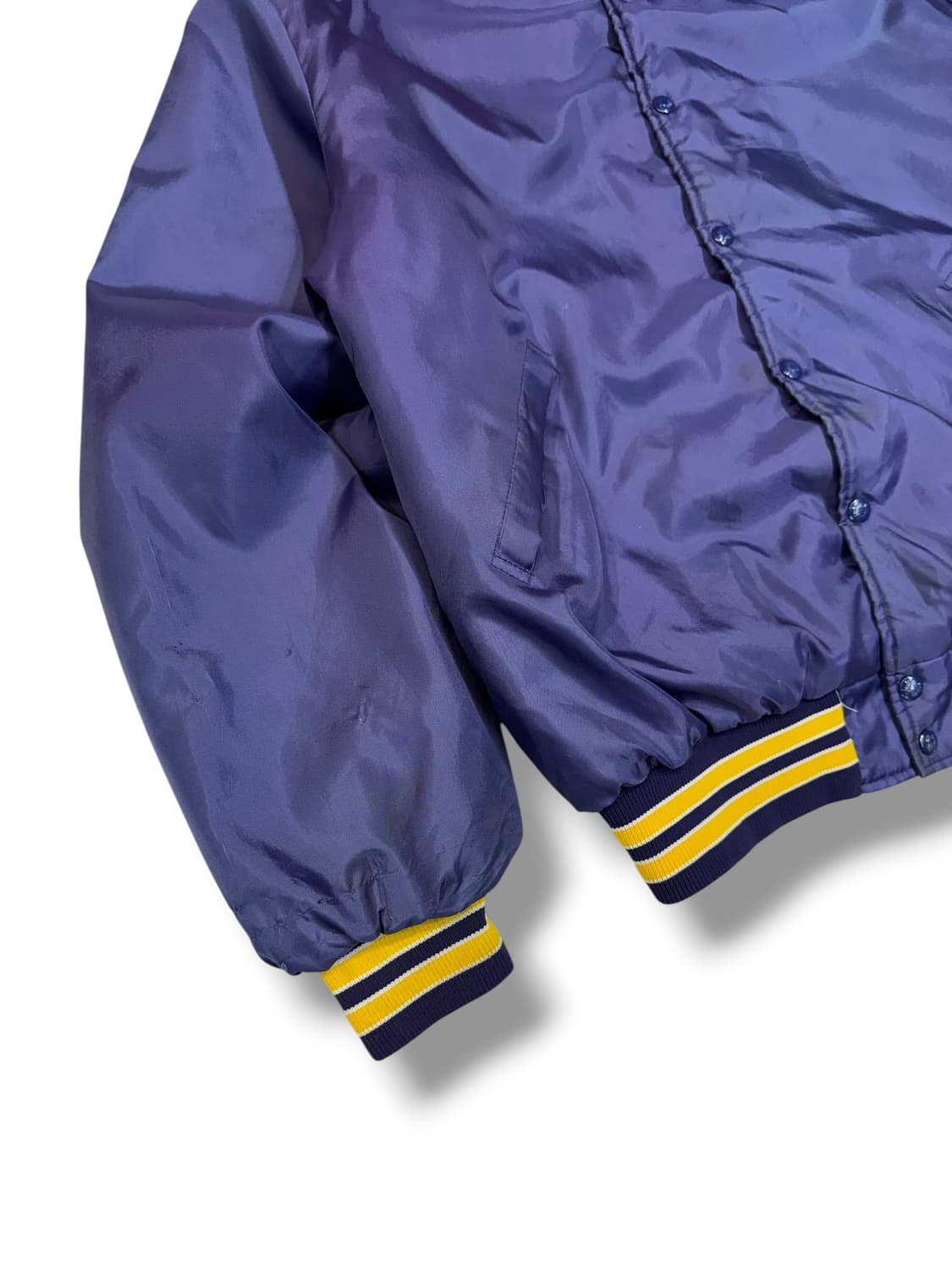 80s 버디 Birdie 나일론 바시티 자켓 made in USA (XL 상품이미지3