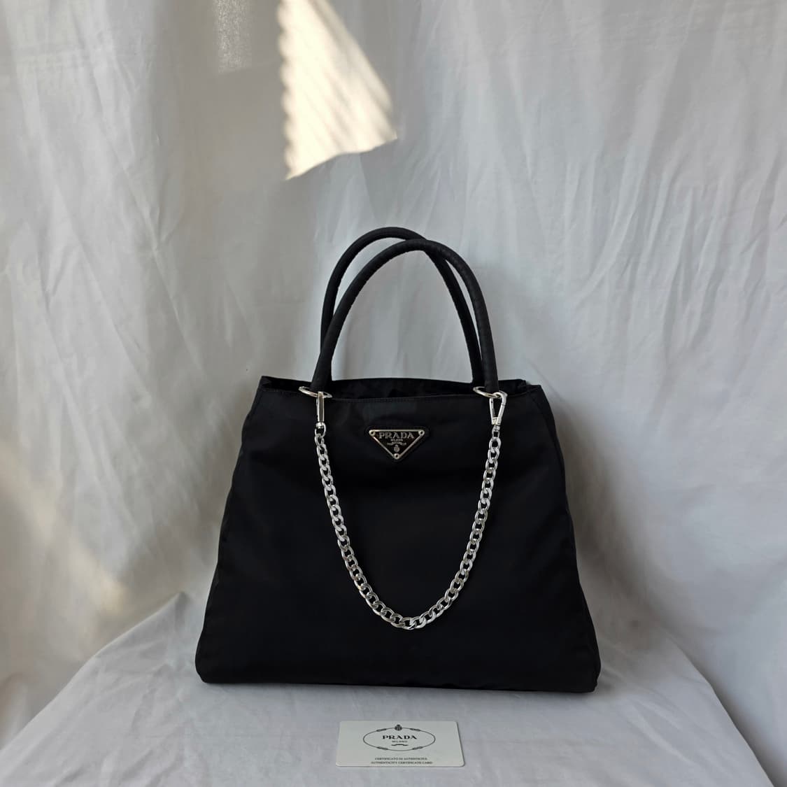 [정품 PRADA] 프라다 포코노 나일론 여성 토트백 상품이미지10