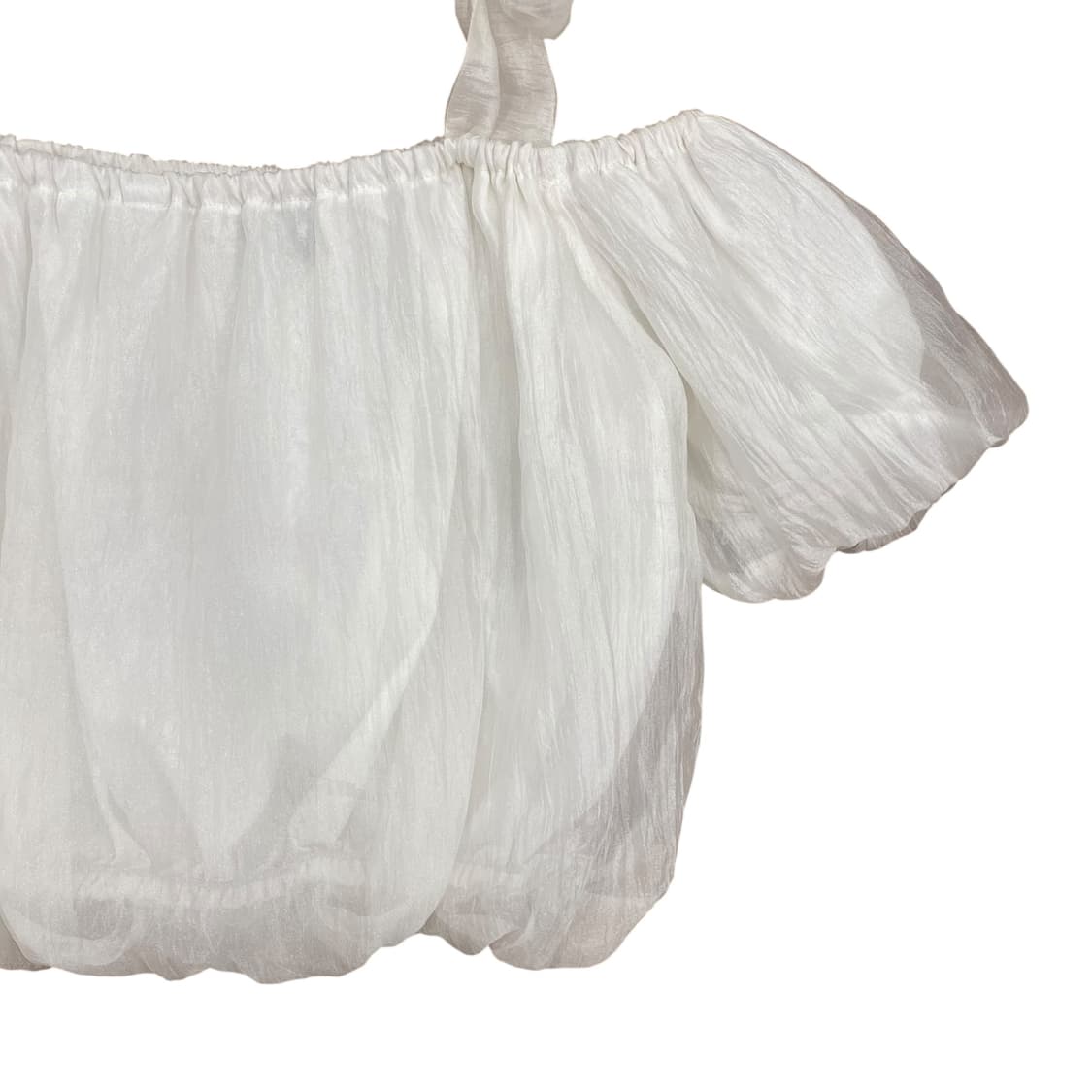 White Off Shoulder Top  상품이미지3