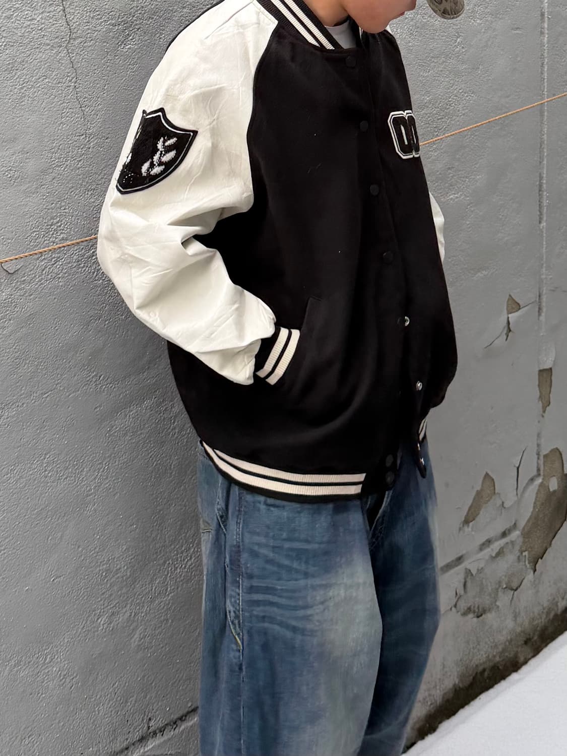 빈티지 바시티 자켓 상품이미지3