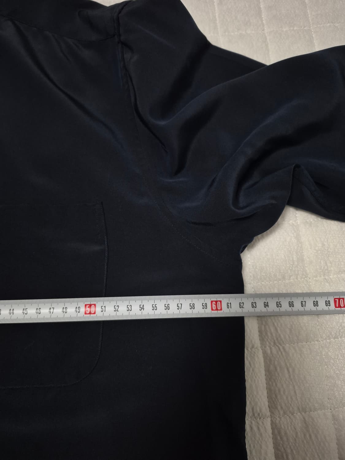 입생로랑 실키 셔츠 블랙 남성 110사이즈 상품이미지7