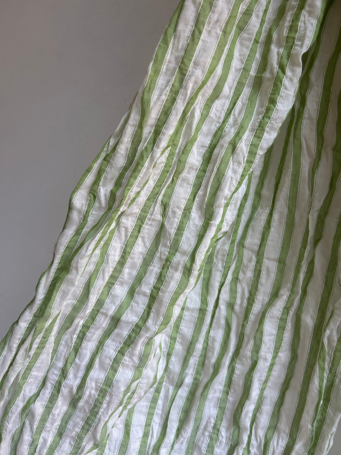 그린 스트라이프 스카프  상품이미지3