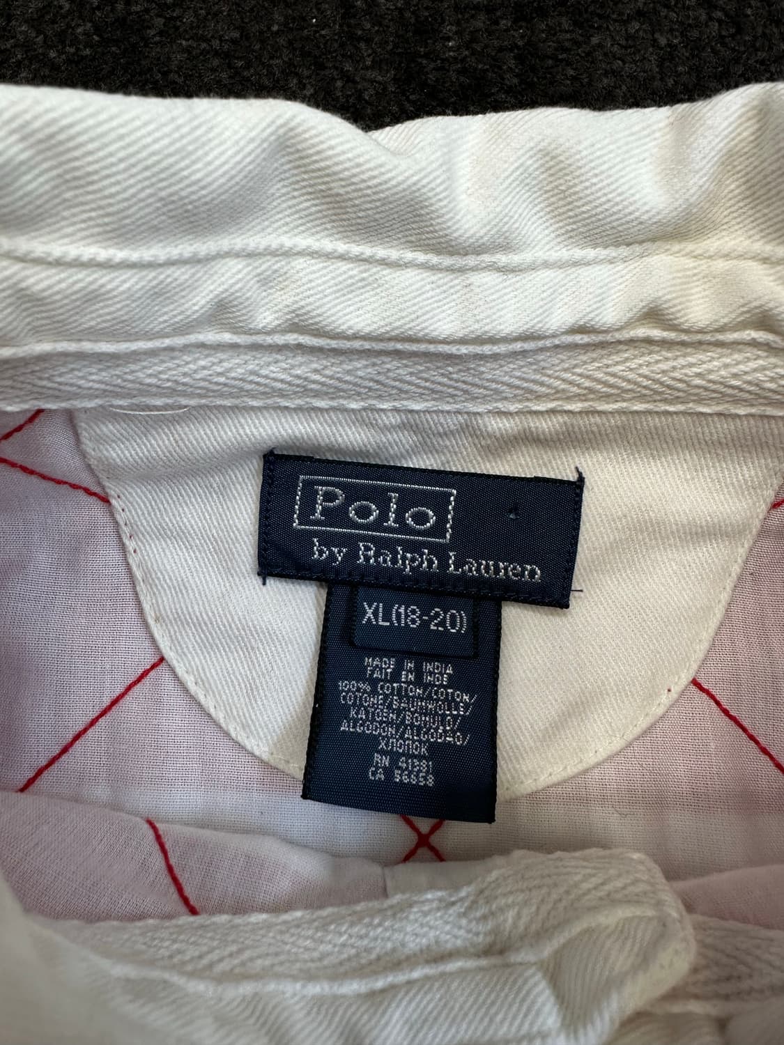 폴로 랄프로렌 빅포니 럭비티 (18-20) XL 상품이미지3