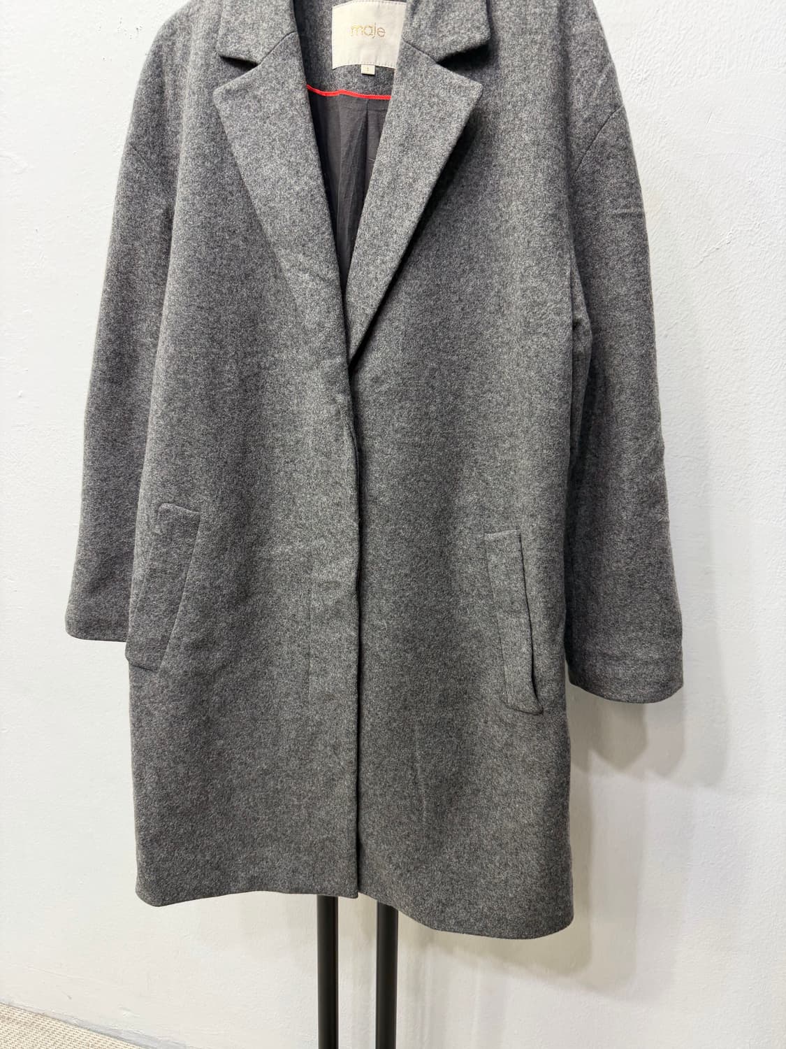 정품) 마쥬 그레이 간절기 코트 1(66) 상품이미지3