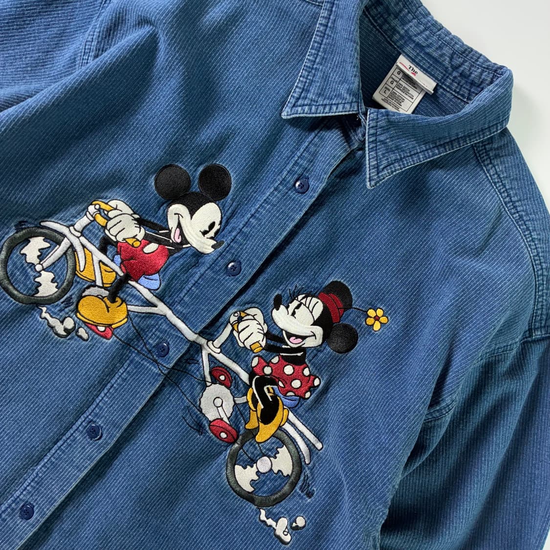 Disney OG 디즈니 OG 미키마우스 데님 셔츠 상품이미지3