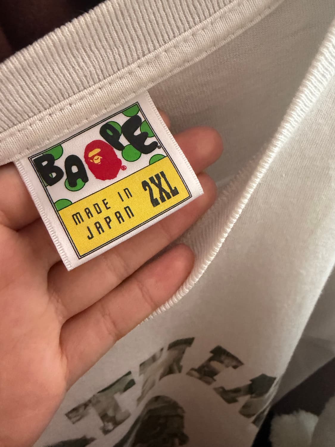 베이프 트리카모컬리지 반팔 상품이미지2