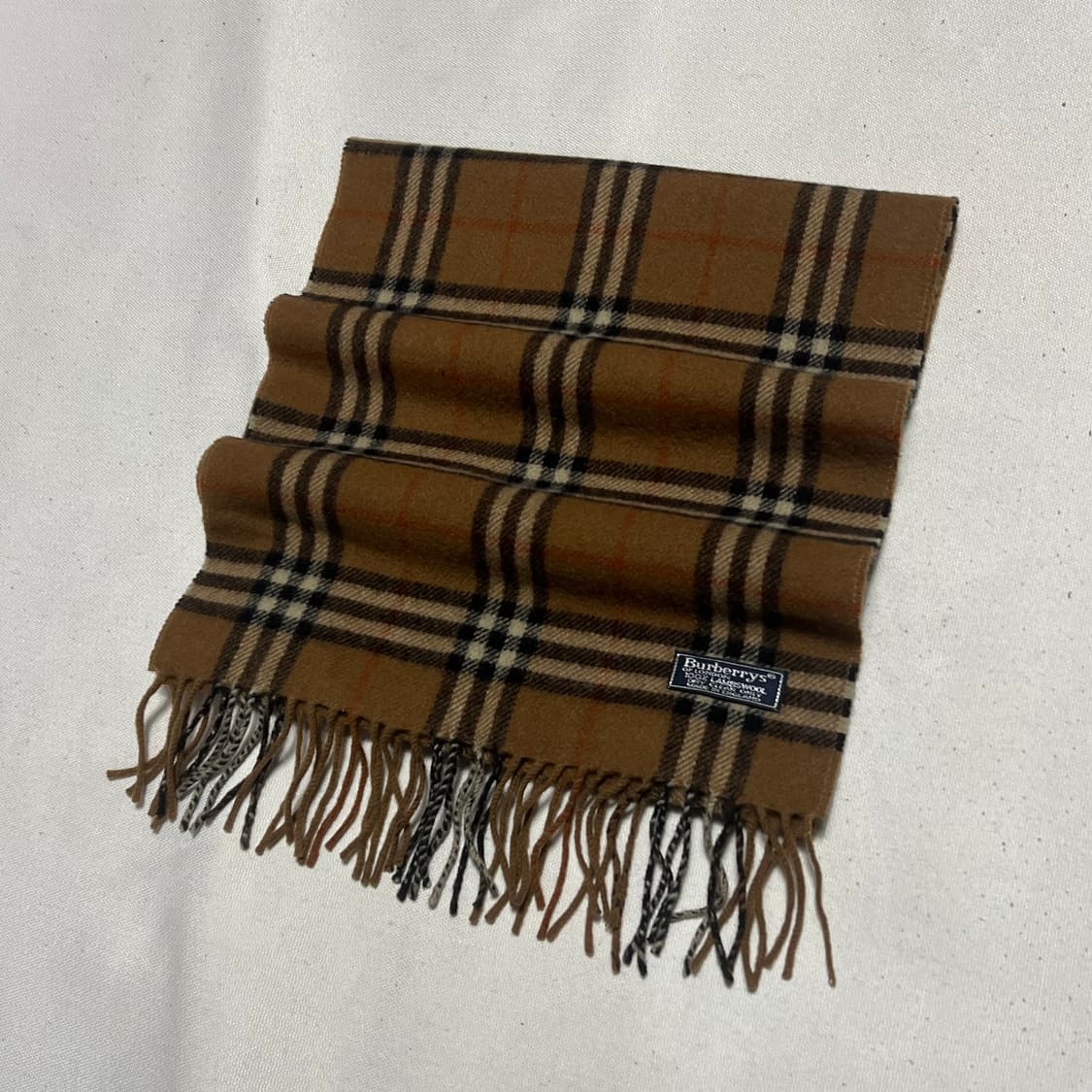 OS 버버리 램스울 노바체크 머플러 상품이미지1