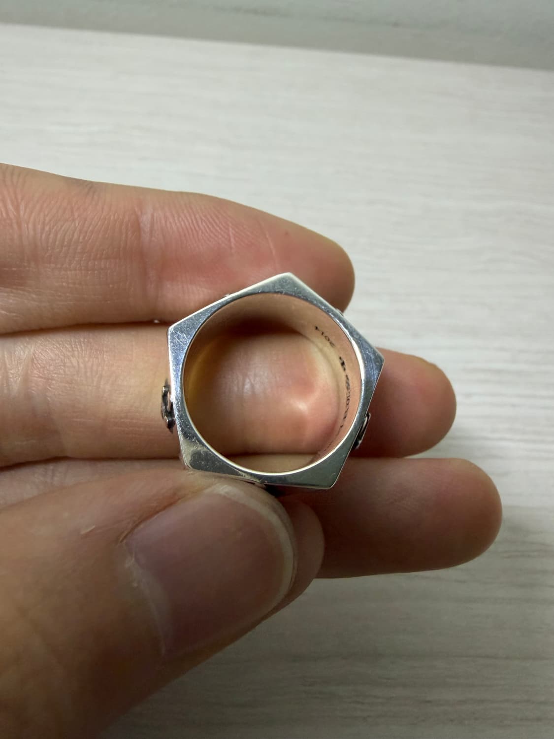 [us7.5] 크롬하츠 대거 펜타곤 링 상품이미지8