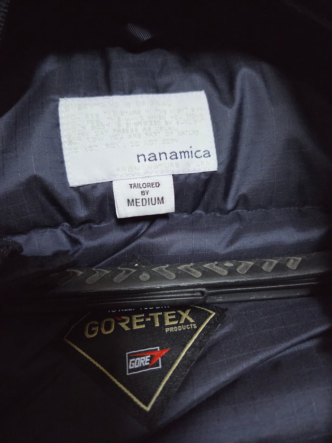 나나미카 숏다운 네이비 M사이즈 상품이미지2