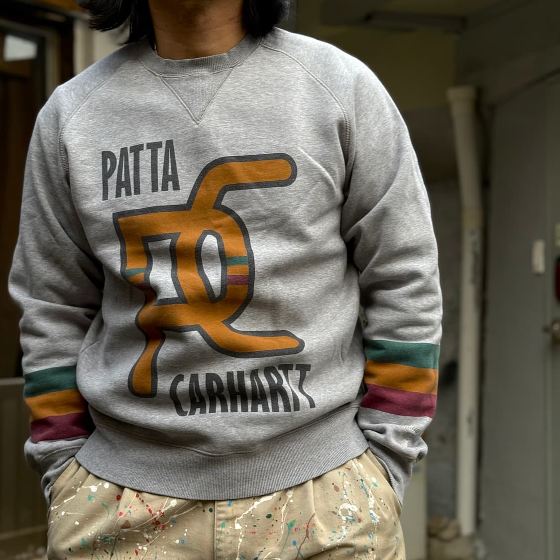 칼하트 x Patta 체이스 스웻 L 상품이미지7