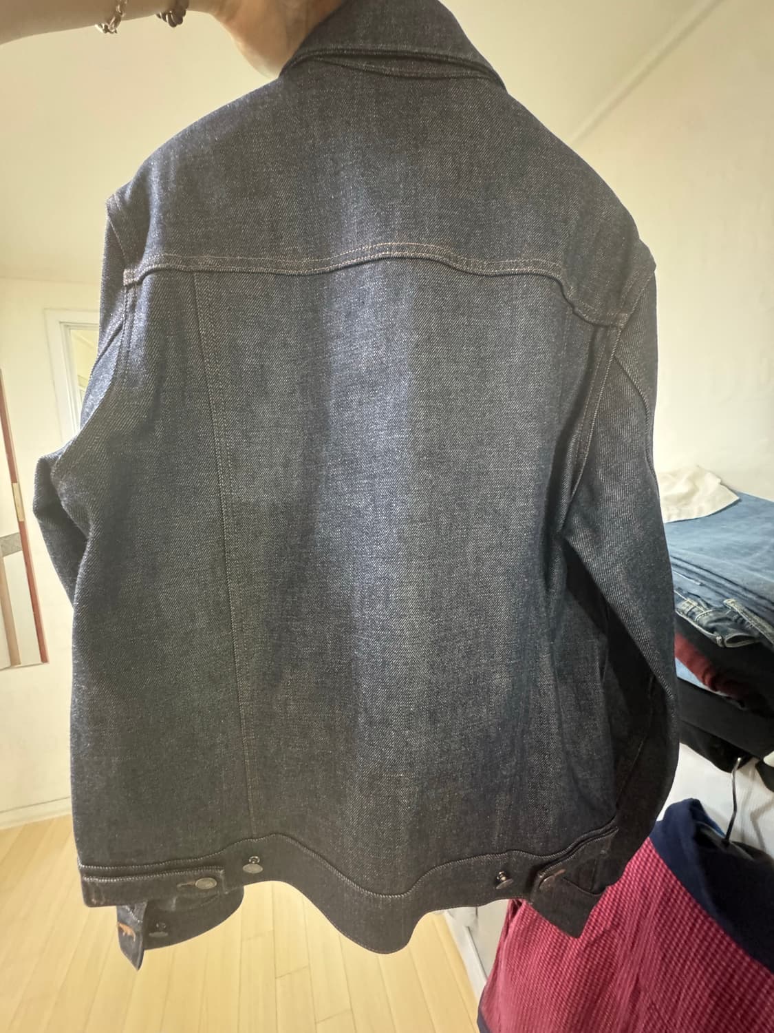 [L]  아페쎄 Veste 생지 데님 자켓 상품이미지2
