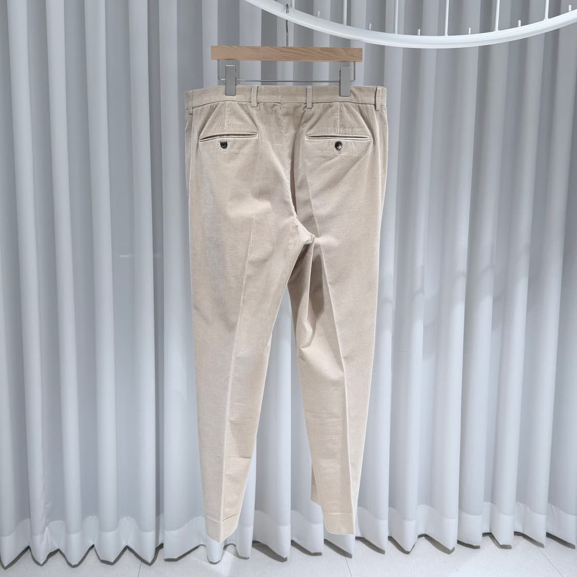 (A+/52) / 로로피아나 코듀로이 코튼 팬츠 아이보리 상품이미지5