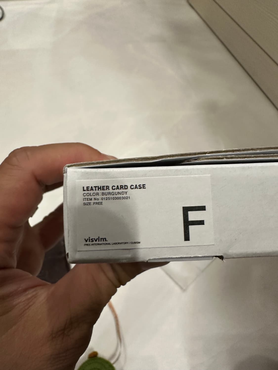 비즈빔 코도반 카드케이스 카드지갑 버건디 상품이미지8