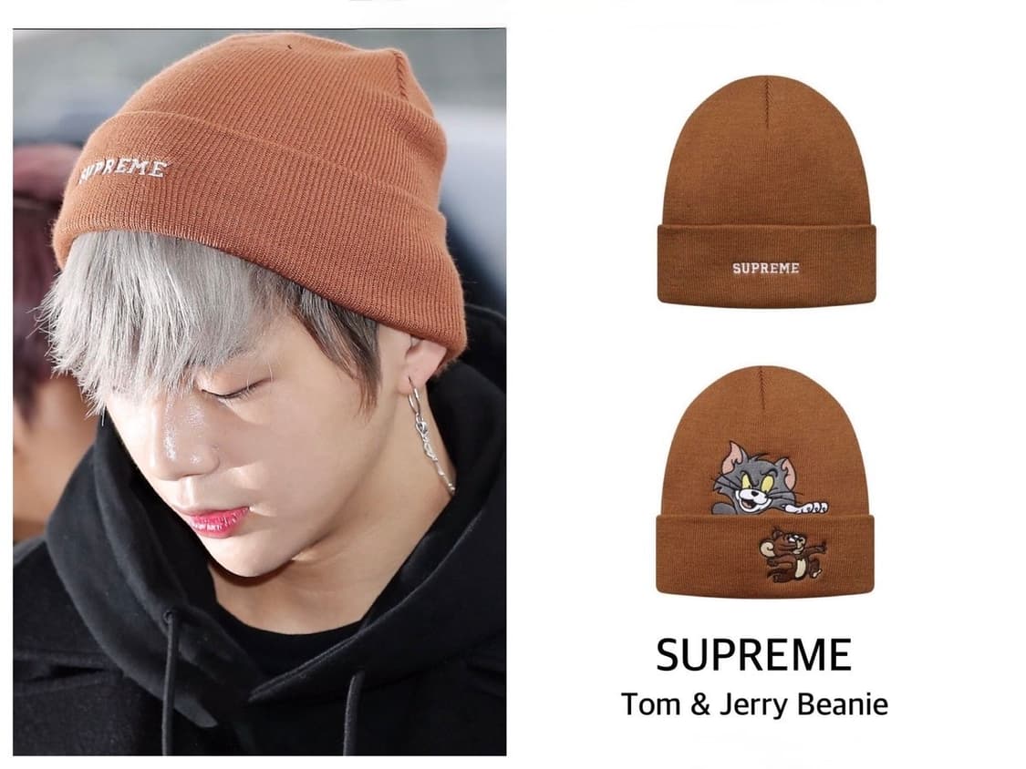 Supreme x Tom&Jerry 슈프림 톰과 제리 비니 산다라박 마크 상품이미지5