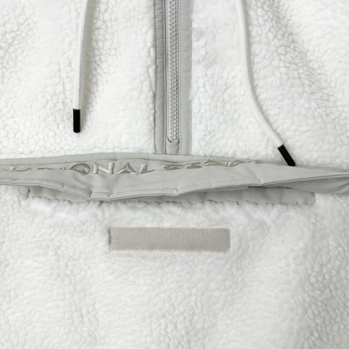 [M/정품] 내셔널지오그래픽 후드 반집업 플리스 아노락 상품이미지4