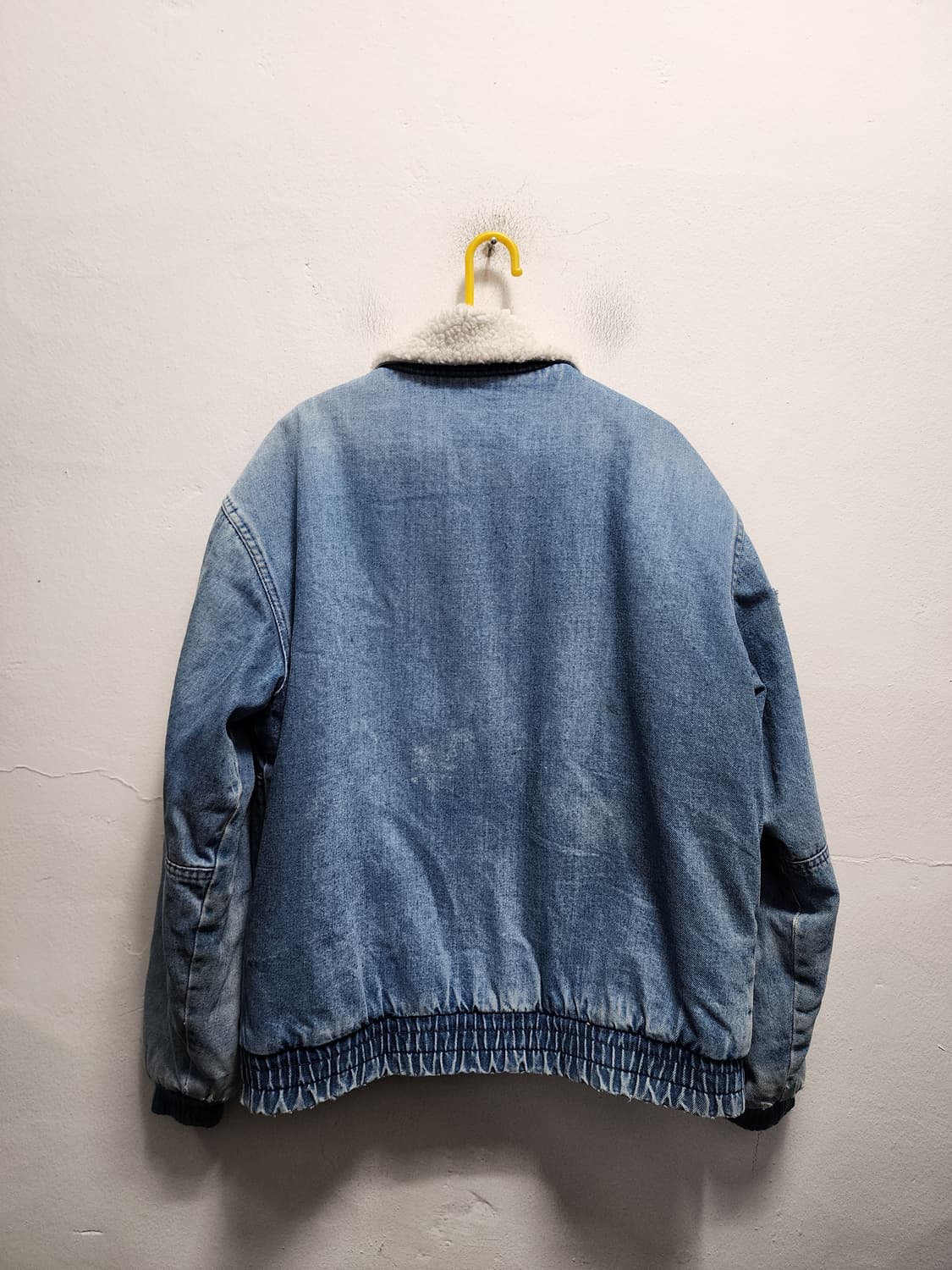 80's 리바이스 화이트탭 한주통산 쉐르파 데님 자켓 상품이미지2