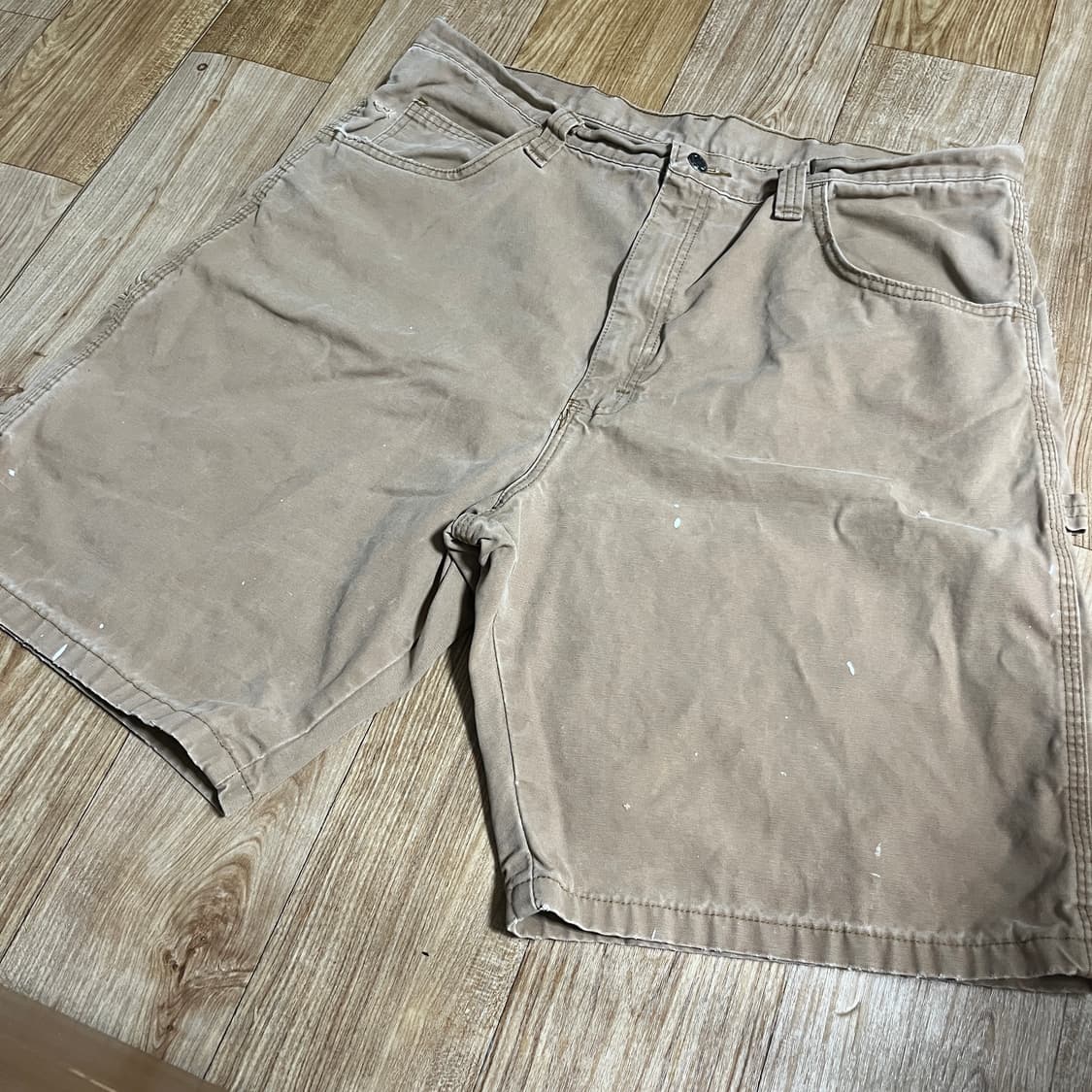 랭글러 빈티지 카펜터 쇼츠 상품이미지2