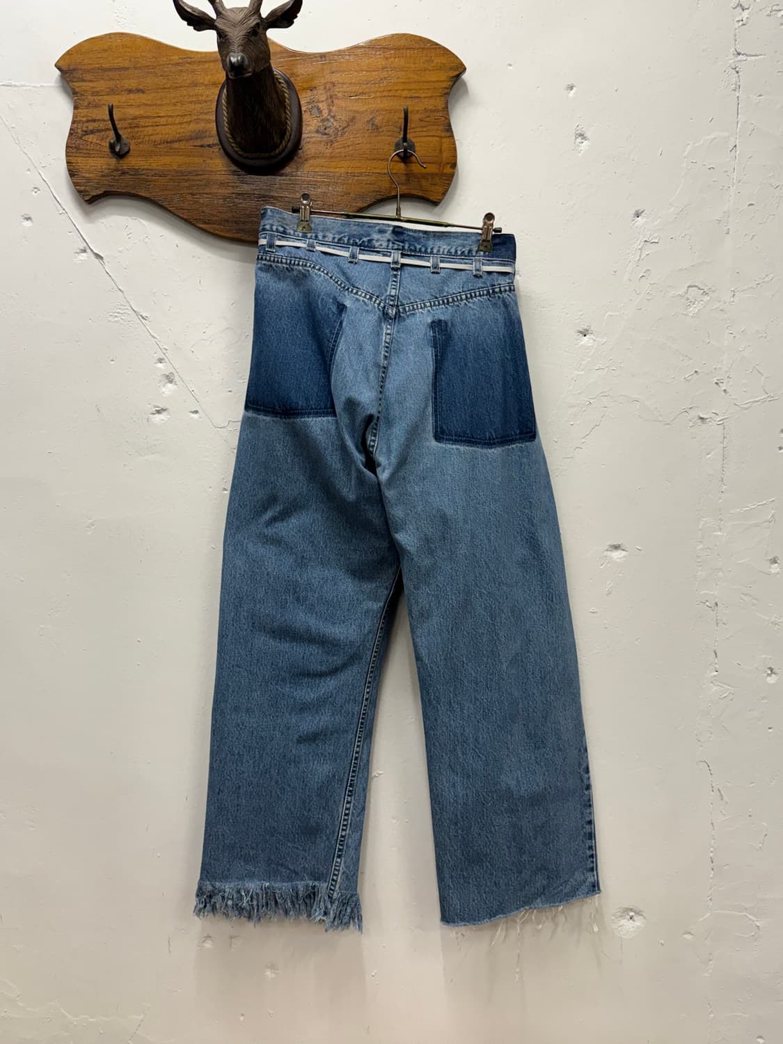 29) Maison Eureka Reworked Denim Pants 상품이미지4