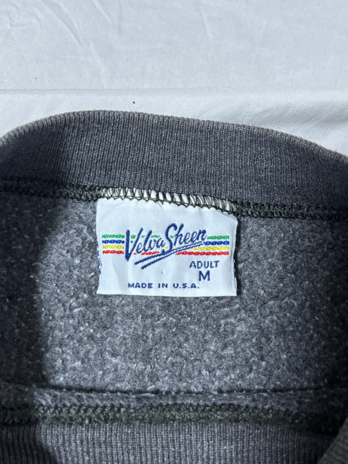 80s usa velva sheen 디즈니 도날드덕 캐릭터 맨투맨 상품이미지4