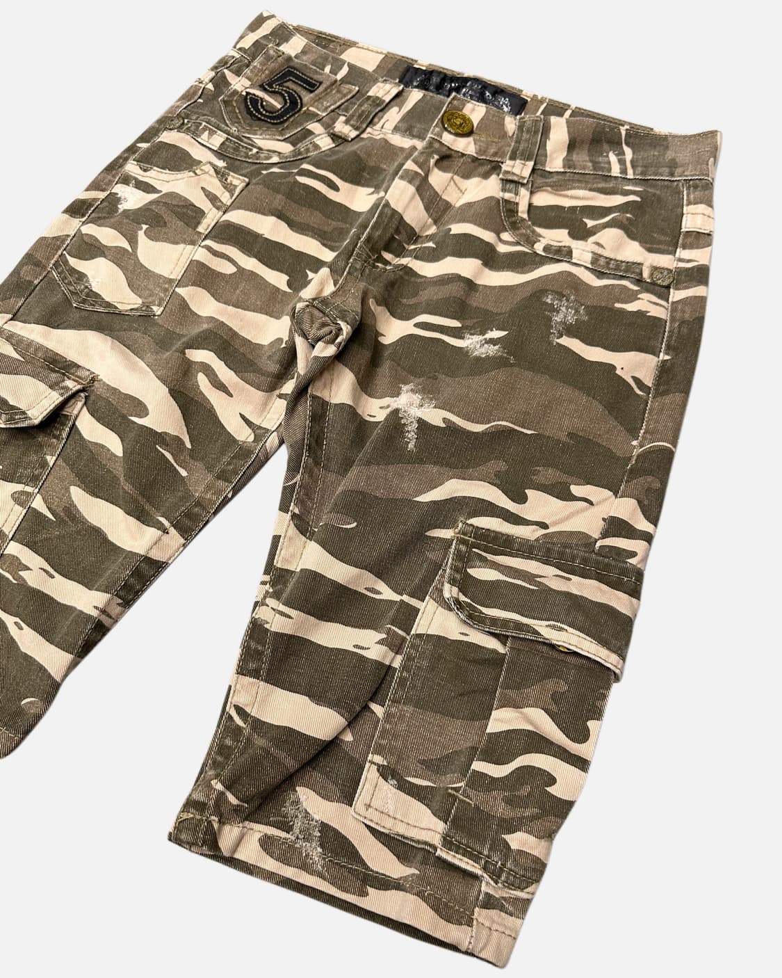 camo cargo pocket shorts 상품이미지5