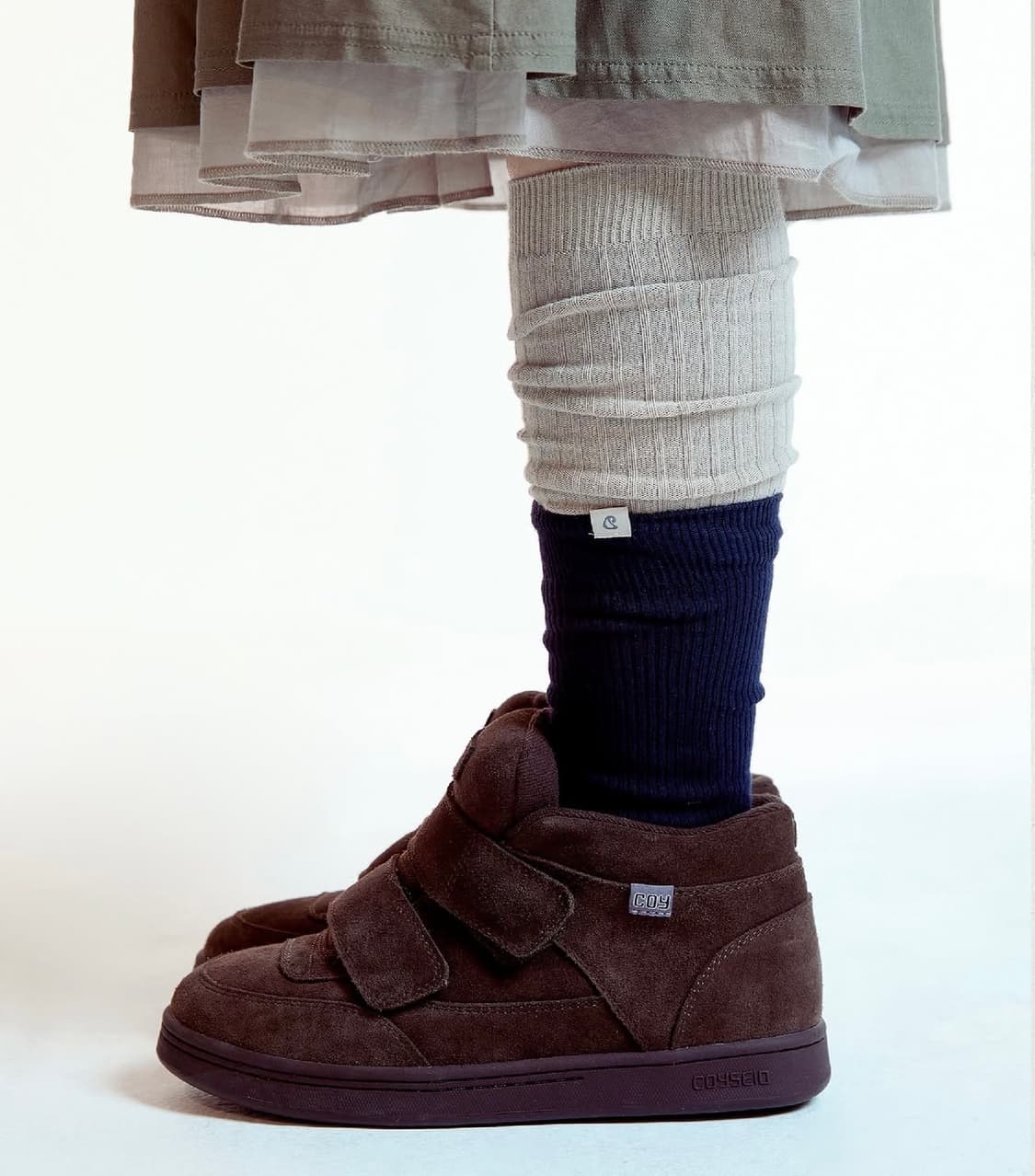 코이세이오 coy bumble sneakers brown 상품이미지2