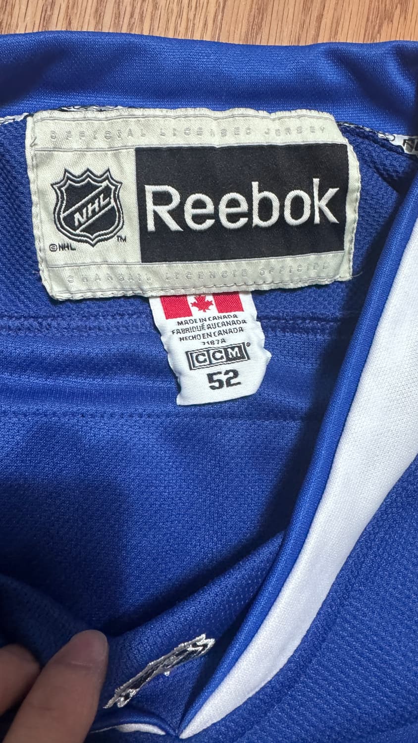 리복 NHL 벤쿠버 하키져지 상품이미지4