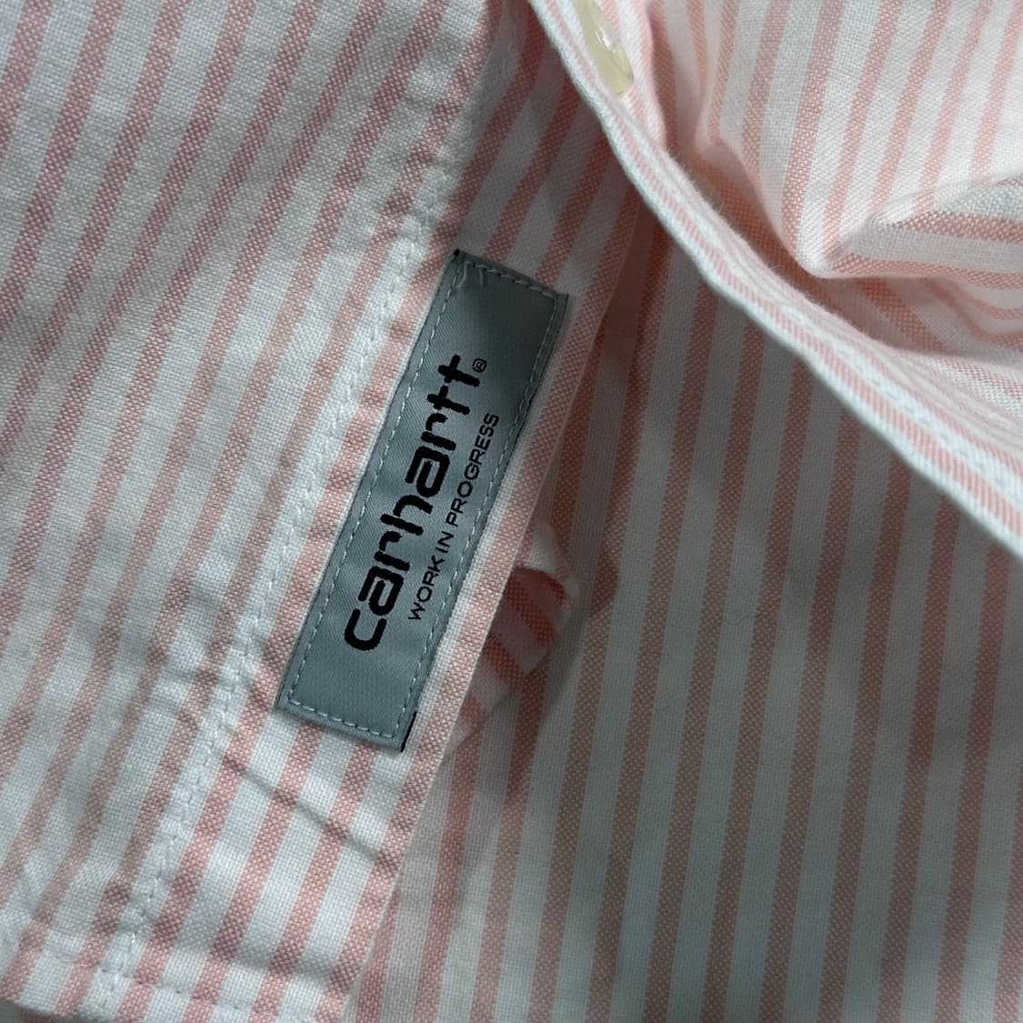 칼하트 옥스포드 스트라이프 셔츠   상품이미지6