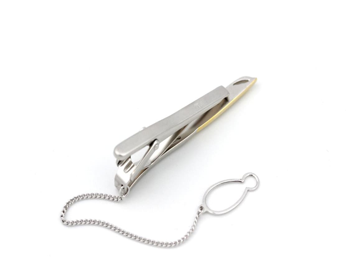 닥스 미사용 S등급 5.5cm 남자 명품 넥타이핀 커프스 세트 상품이미지3